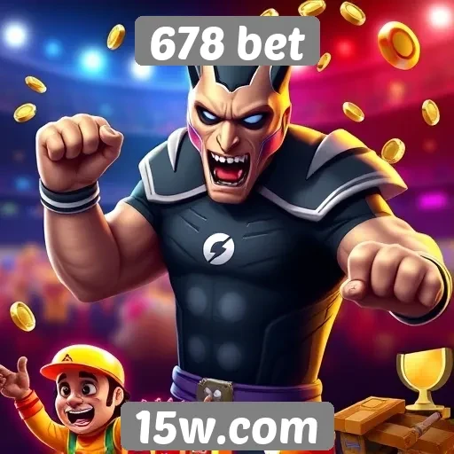 Variedade de jogos disponíveis na 678 bet